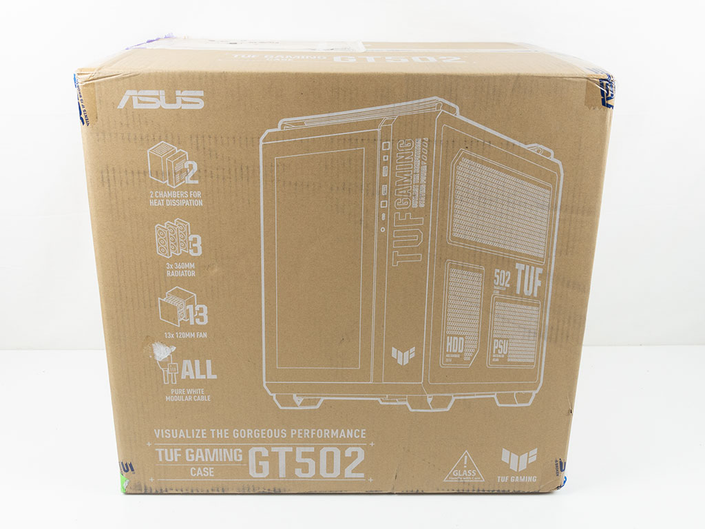 ASUS TUF Gaming GT502 Review - Packaging & Contents