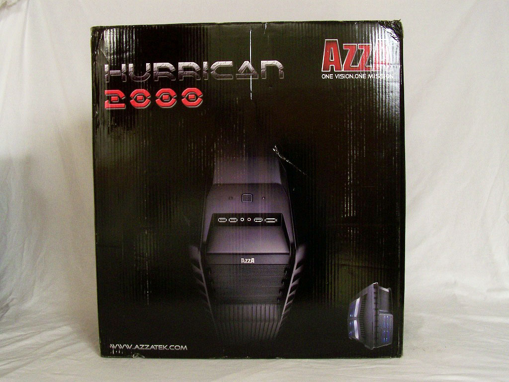 AZZA Hurrican 2000 Review - Packaging & Contents | TechPowerUp