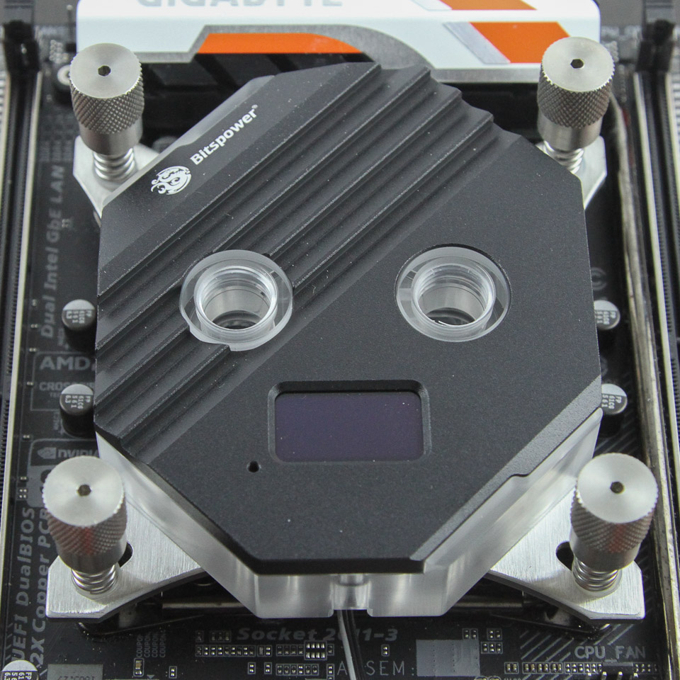 Bitspower CPU Block Summit M with OLED Review - Installation 