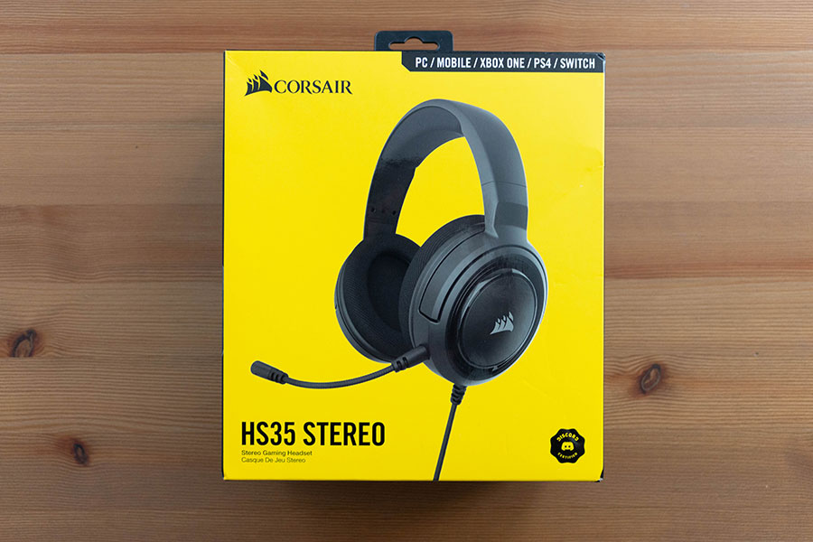 Casque gamer CORSAIR HS35 Carbon