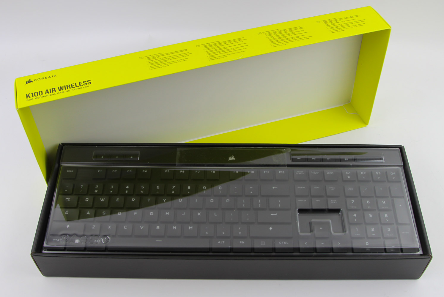CORSAIR K100 AIR Wireless Mechanical Gaming Keyboard Review