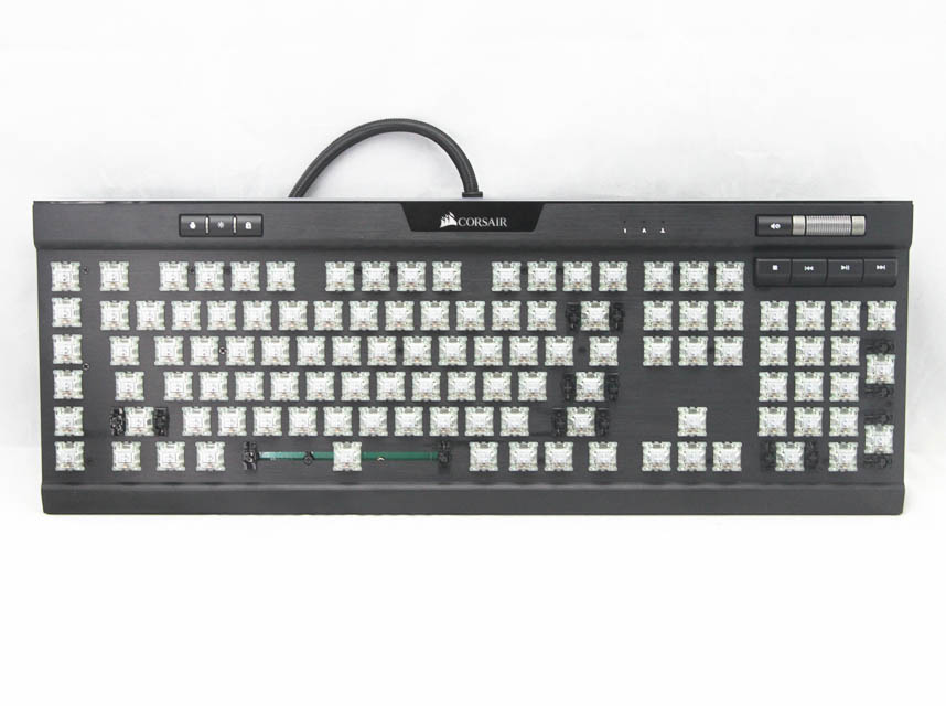 Corsair K95 Platinum Keyboard Review Disassembly Techpowerup