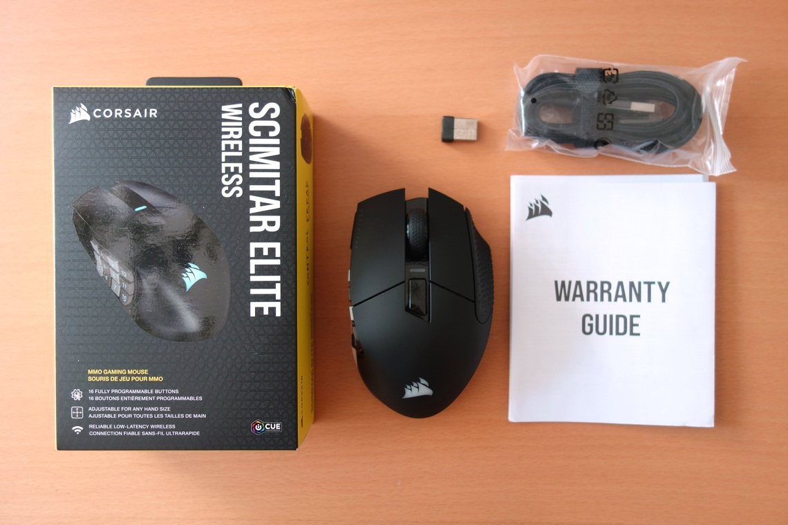 SCIMITAR ELITE WIRELESS MMO Gaming Mouse