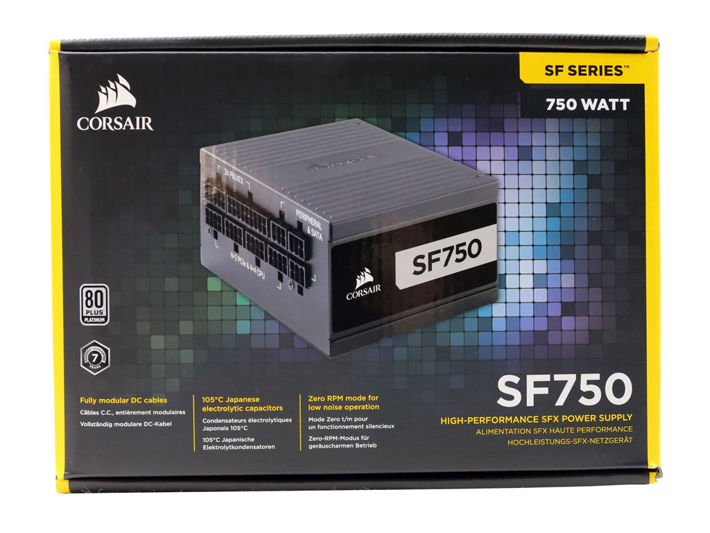 Betydning Stikke ud Beliggenhed Corsair SF Series 750 W Review | TechPowerUp