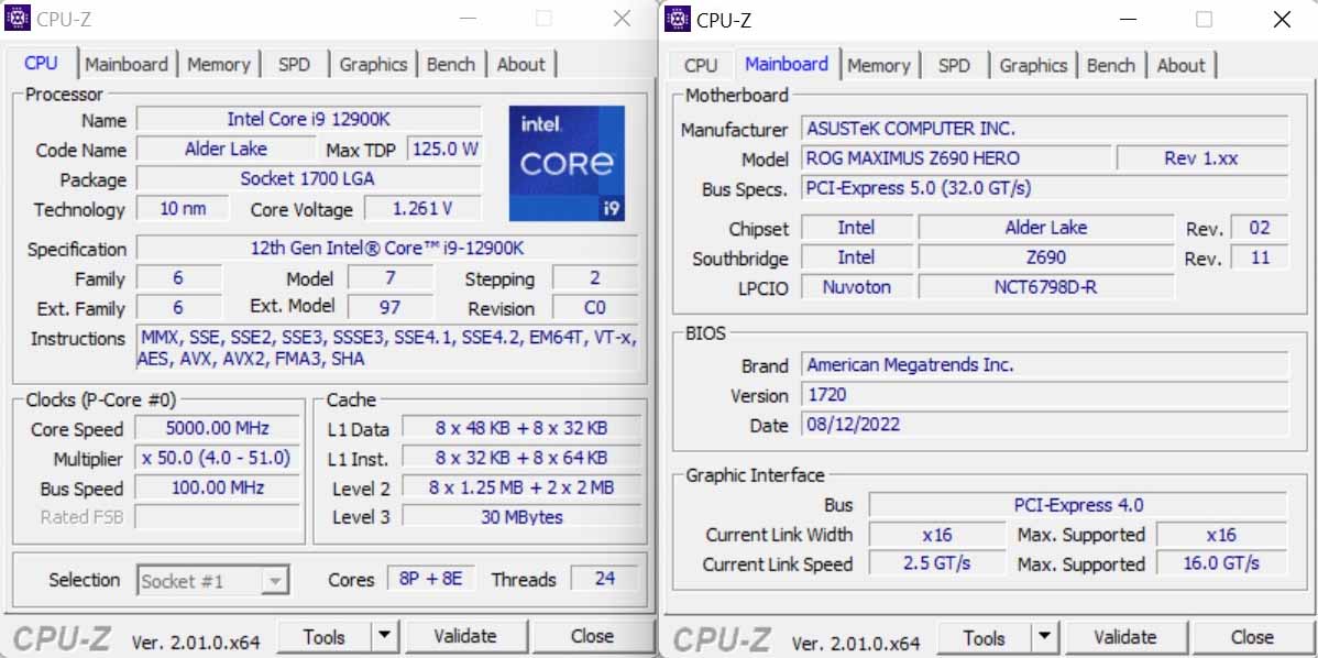 Test : Corsair Vengeance 5600 MHz CL36 DDR5 