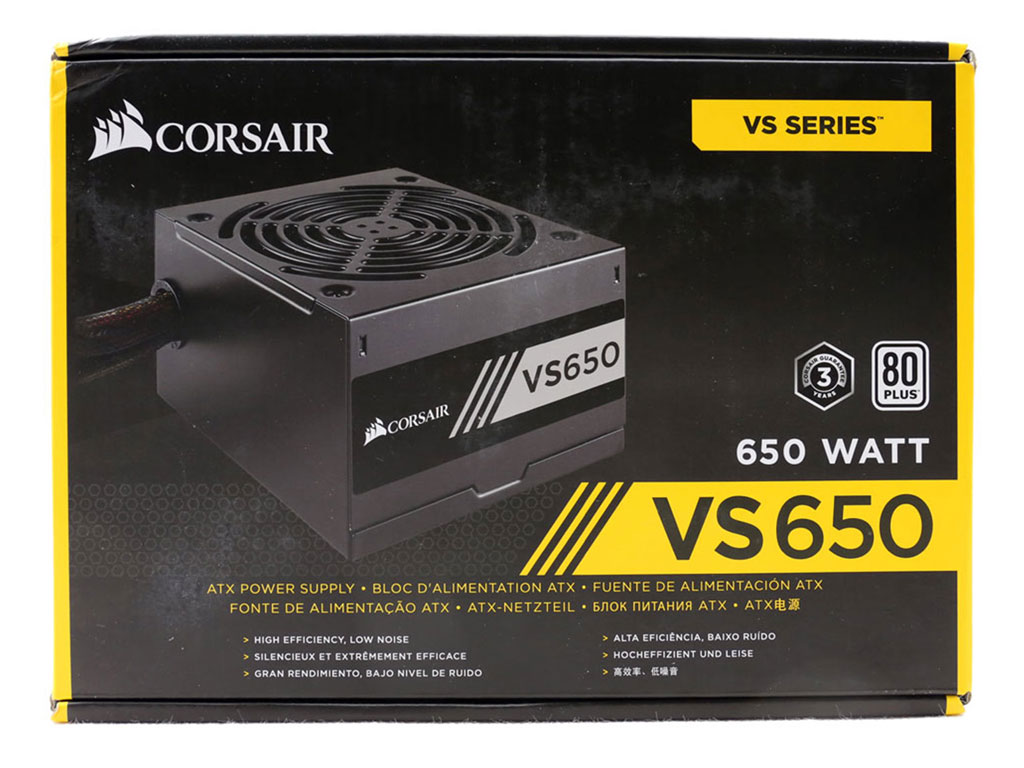 Se internettet At læse Tænk fremad Corsair VS Series 650 W Review | TechPowerUp