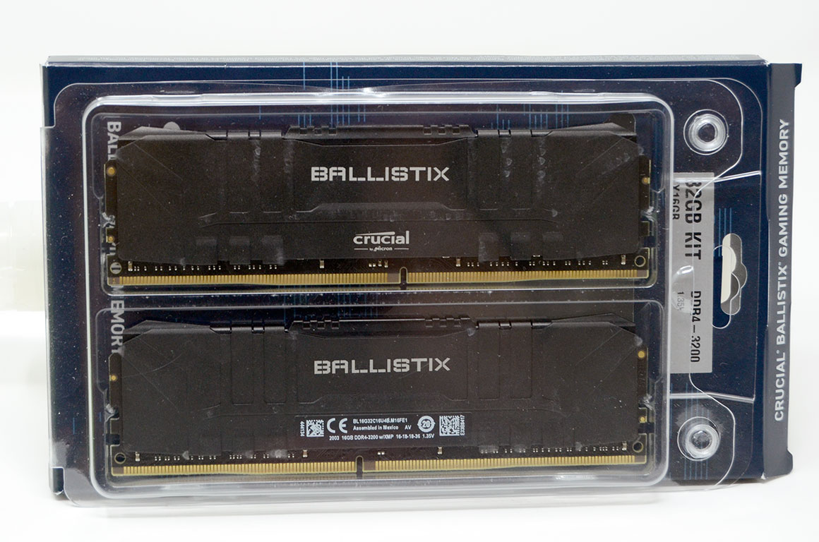 Crucial Ballistix Gaming Memory DDR4-3200 MHz CL16 4x16 GB Review