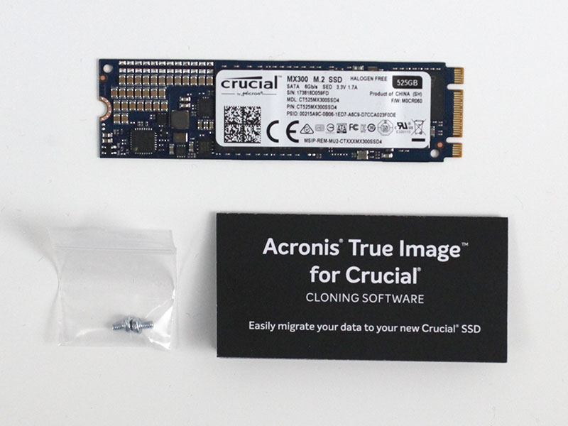 Crucial MX300 M.2 525 GB Review Packaging the Drive TechPowerUp