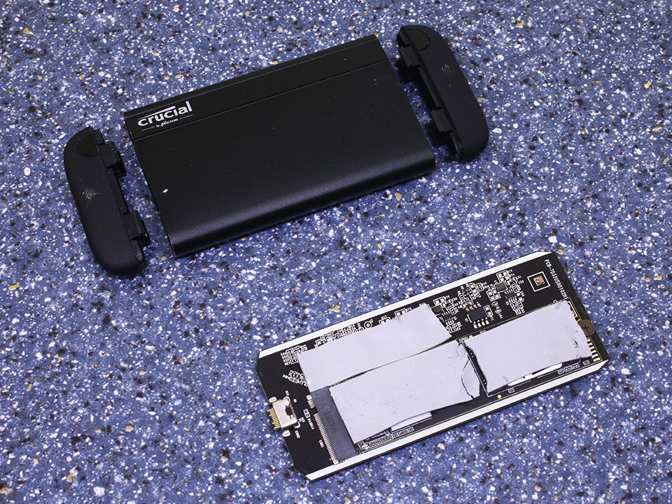 Crucial X8 Portable Nvme Ssd 1 Tb Review Photos Disassembly Techpowerup