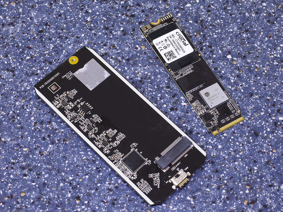 Crucial X8 Portable Nvme Ssd 1 Tb Review Photos Disassembly Techpowerup