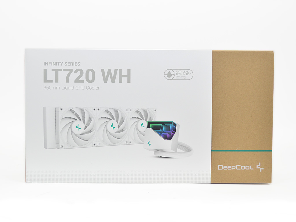 DeepCool LT720 White 360 mm AIO Review - Packaging & Contents