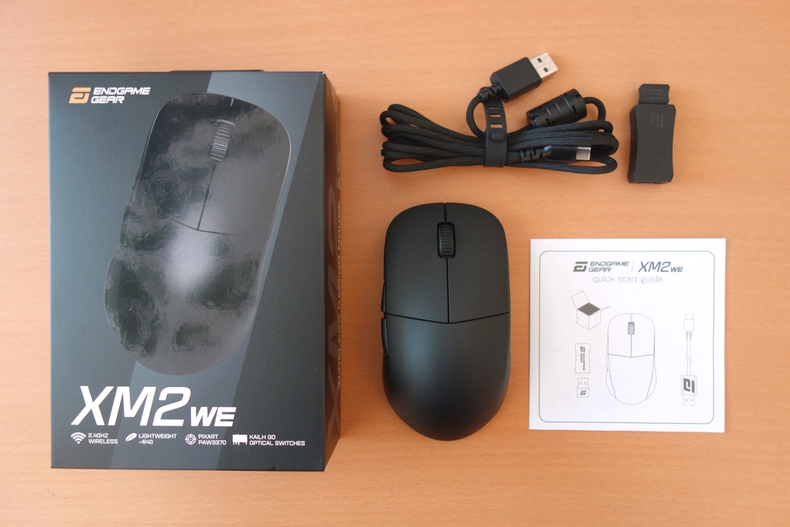 Endgame Gear XM2we Review - Shape & Dimensions