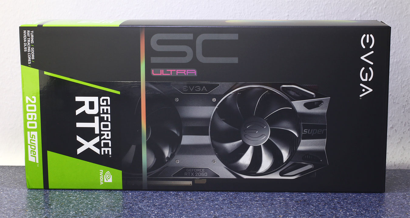 EVGA GeForce RTX 2060 Super SC Ultra Review Packaging Contents