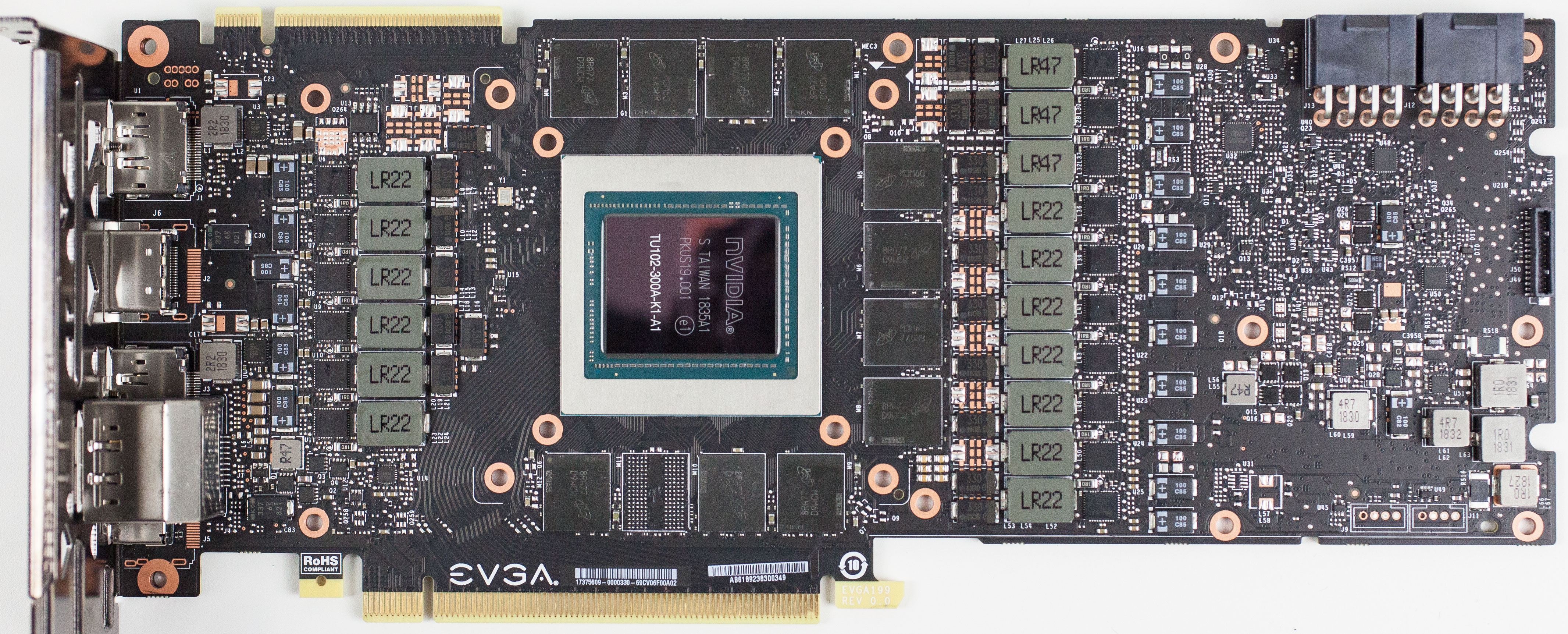 EVGA GeForce RTX 2080 Ti XC Ultra 11 GB Review - Circuit Board
