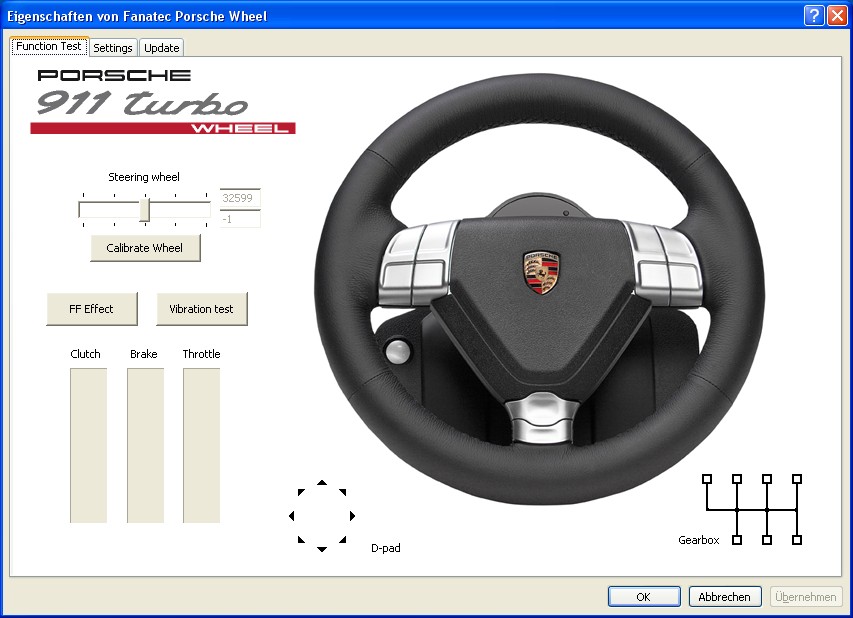 Fanatec porsche turbo