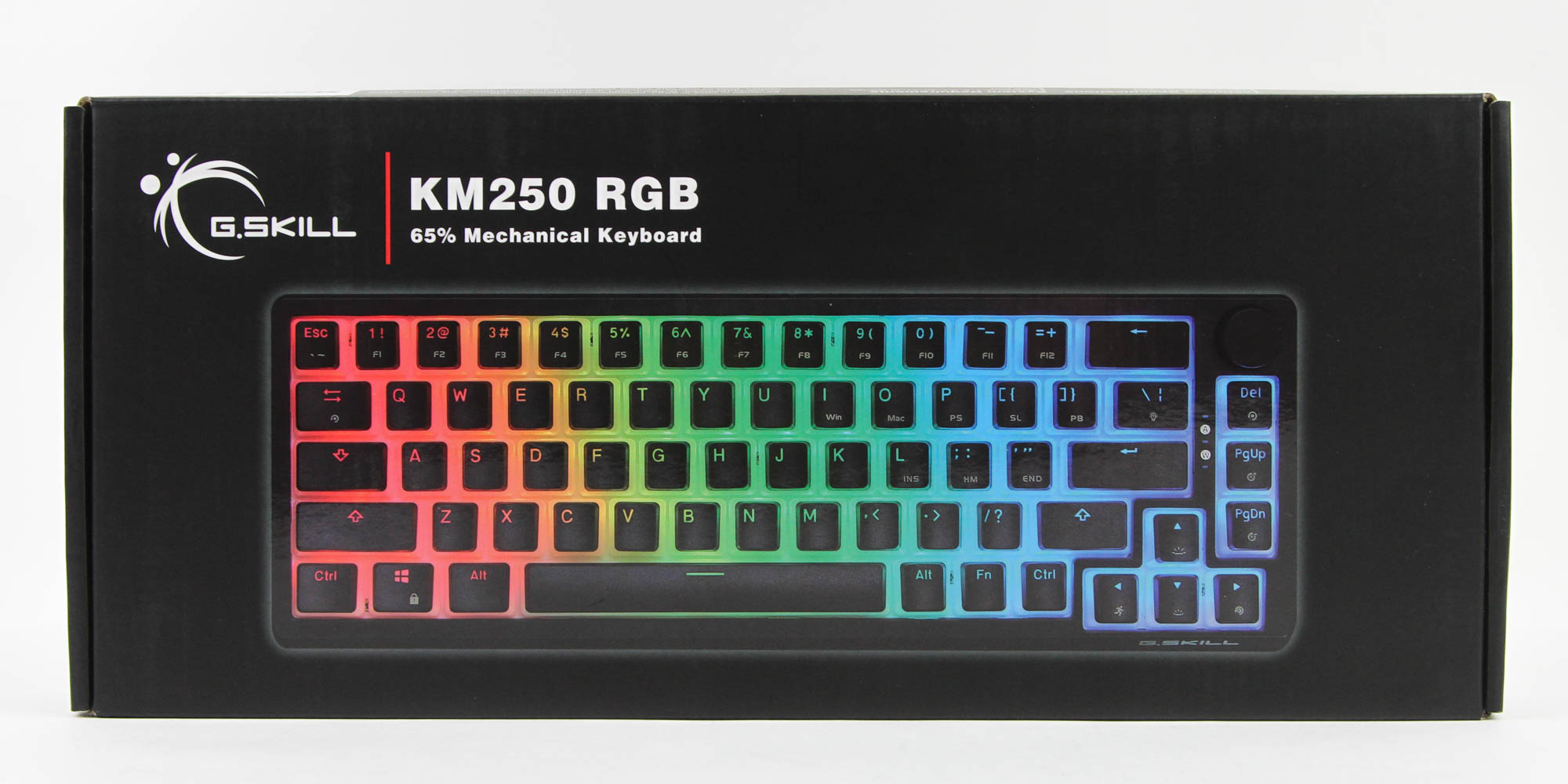 G.Skill KM250 RGB Mechanical Keyboard Review - Great Value! - Packaging &  Accessories