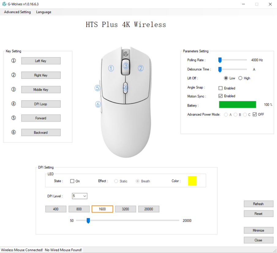 G-Wolves Hati-S Plus 4K Review - Software & Battery Life | TechPowerUp