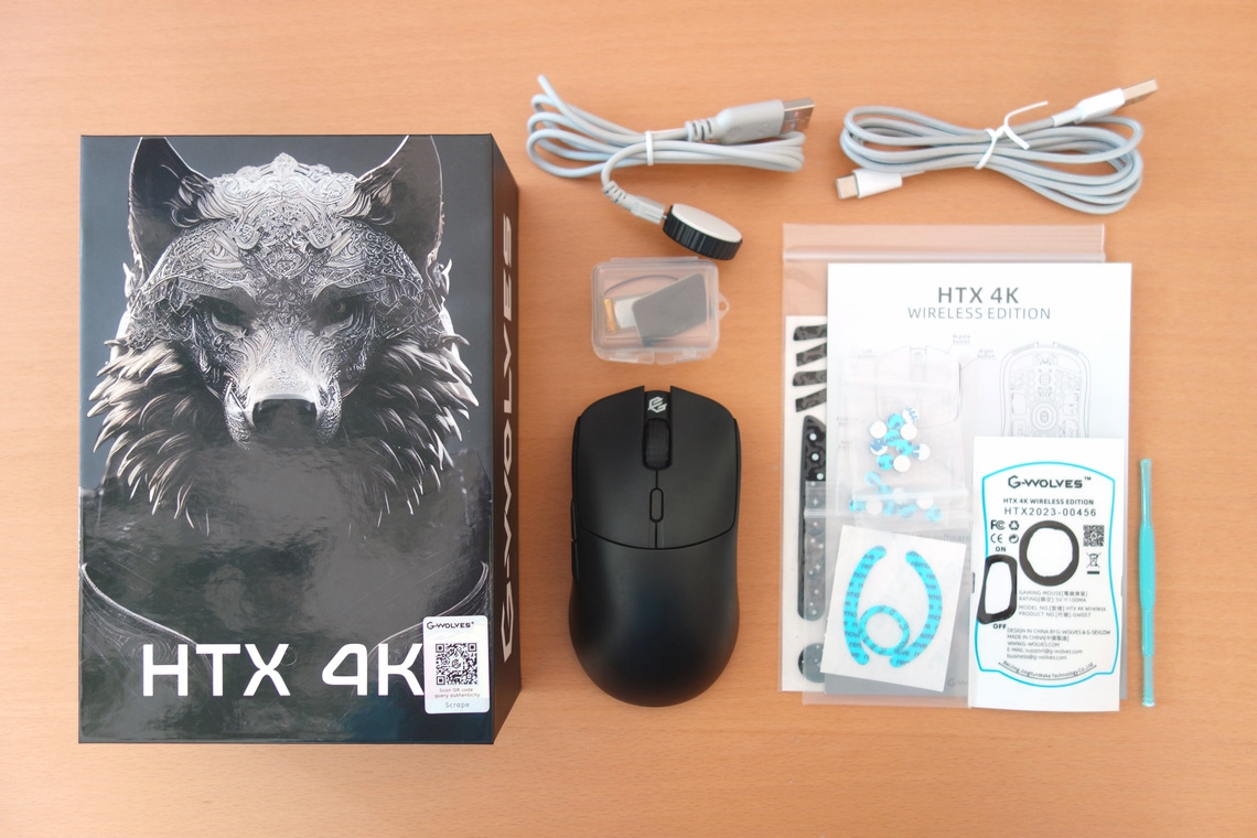 G-Wolves HTX 4K Review - Packaging, Weight & Feet | TechPowerUp