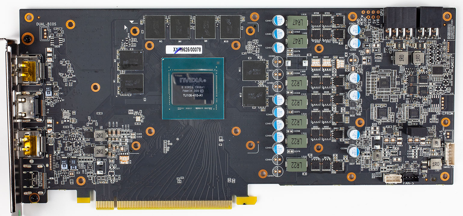 Galax GeForce RTX 2060 Super EX Review Circuit Board Analysis