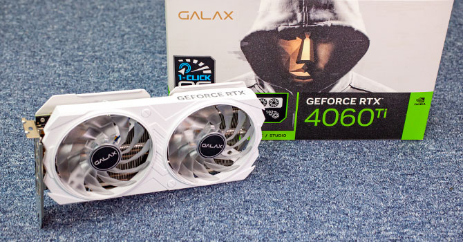 Placa De Vídeo Galax Geforce Rtx 4060 Ti 8gb Ex 1-click Oc