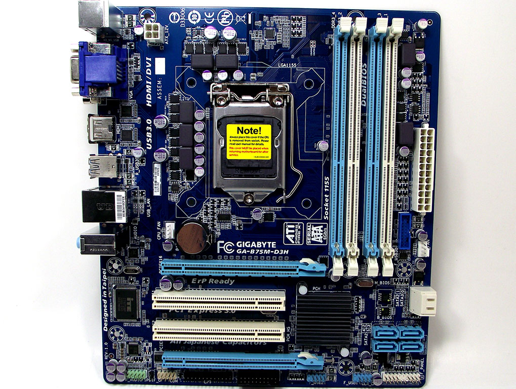 Gigabyte 5m D3h Intel Lga 1155 Review The Board Layout Techpowerup