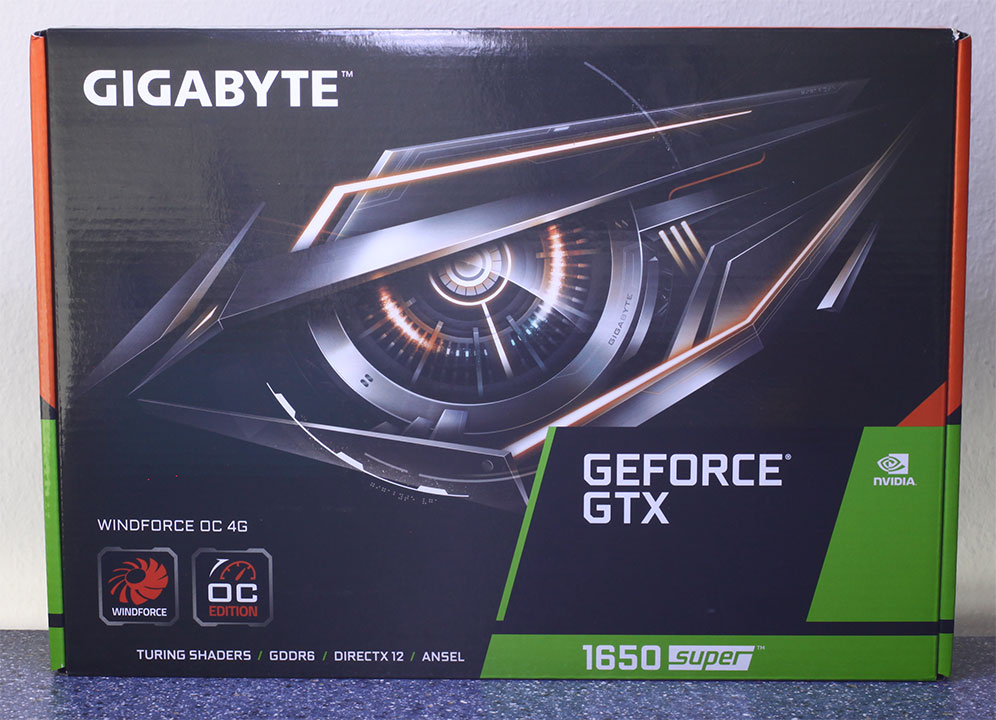 Gigabyte GeForce GTX 1650 Super WindForce OC Review - Pictures ...