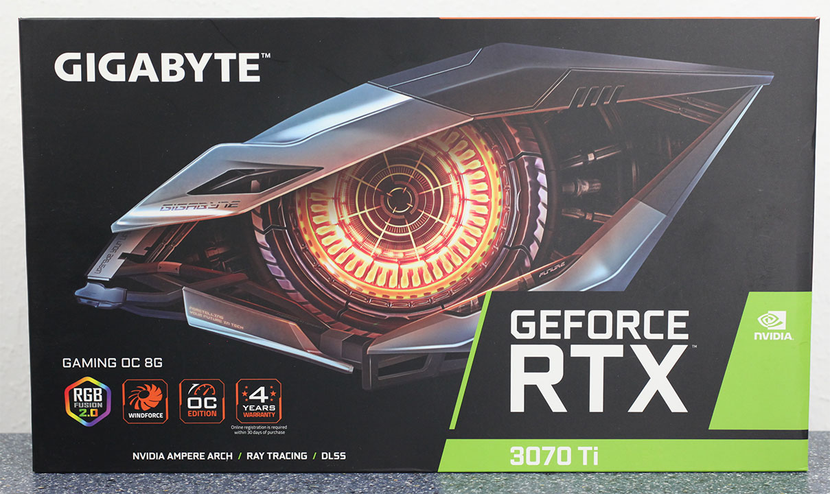 Gigabyte GeForce RTX 3070 Ti Gaming OC Review - Pictures