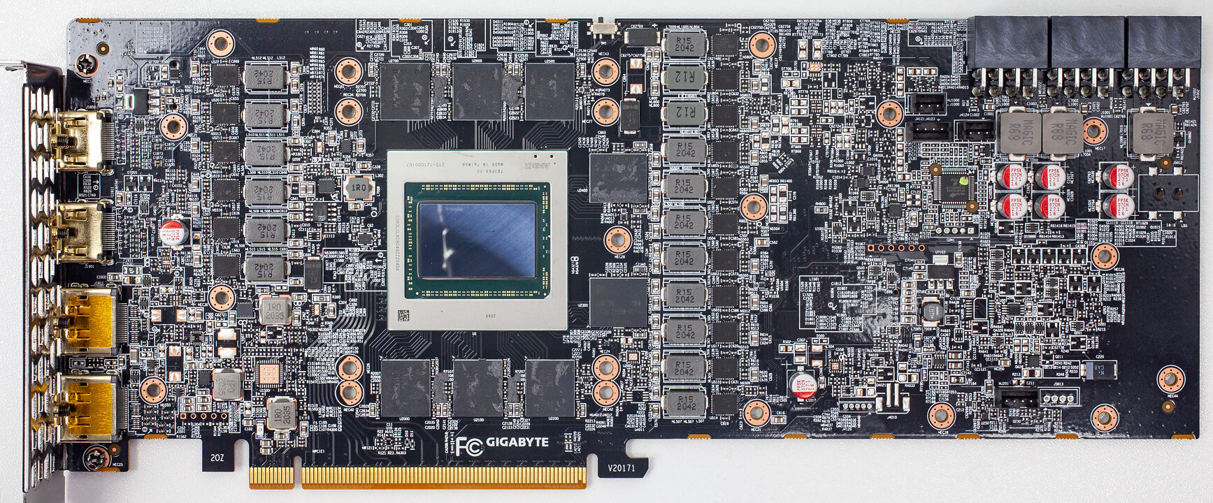 Gigabyte Radeon RX 6900 XT Gaming OC Review - Circuit Board Analysis