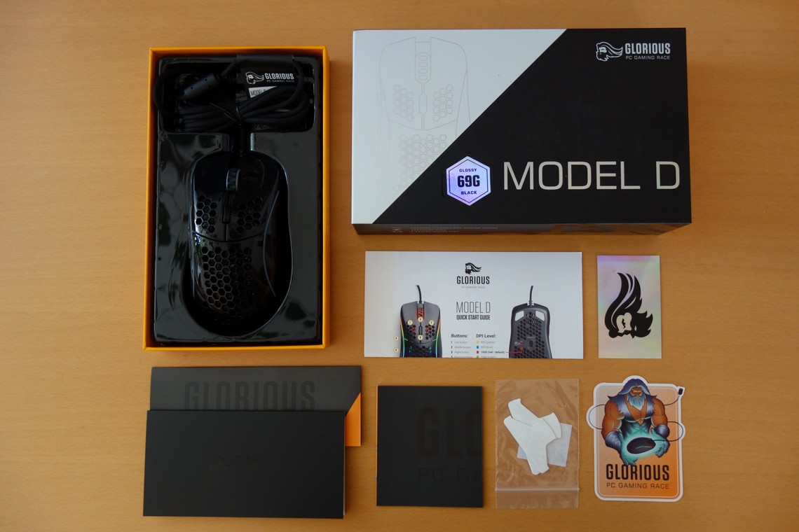Glorious Model D Review Packaging Weight Cable Feet Techpowerup