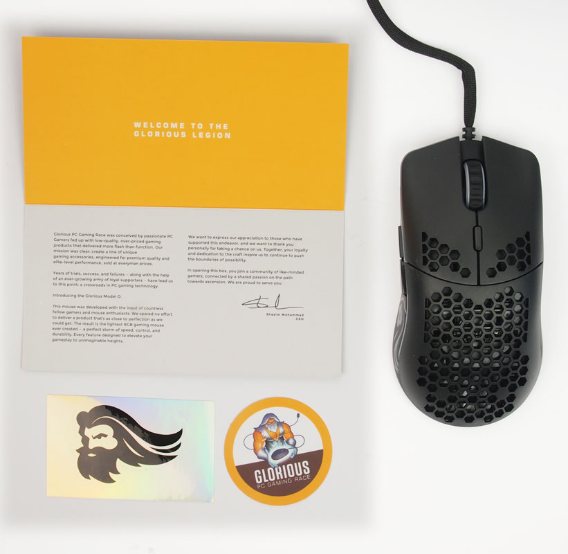 Glorious Model O Mouse Review Packaging Shape Techpowerup