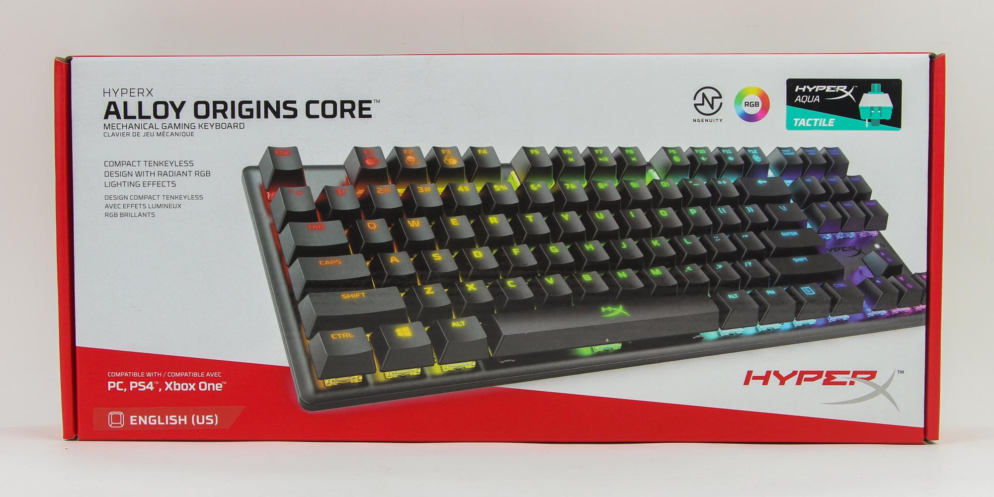 HyperX Alloy Origins Core Keyboard Review - Packaging 
