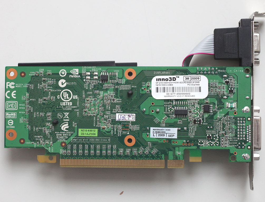 Inno3D GeForce 210 512 MB Review - The Card | TechPowerUp