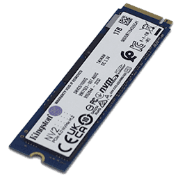 M.2 SSD 2280 256GB,PCIe Gen3 x 4, M Key,3D TLC, Kingston