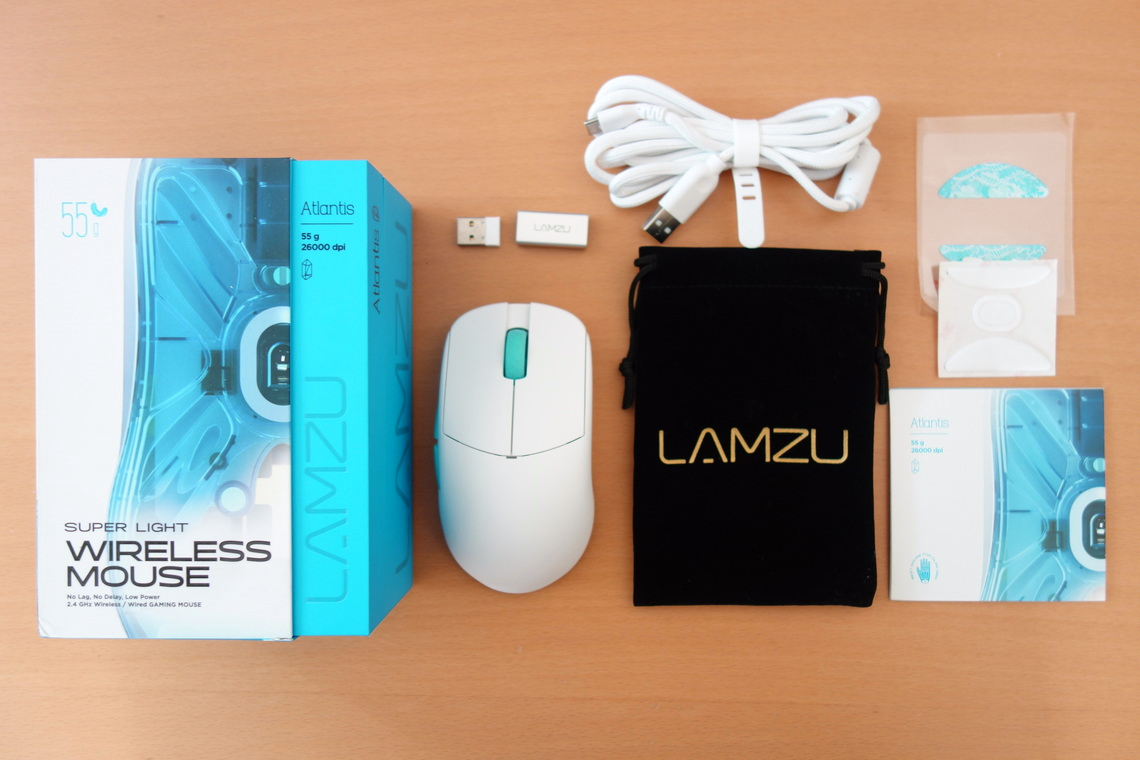 LAMZU Atlantis Review - Packaging, Weight & Feet | TechPowerUp