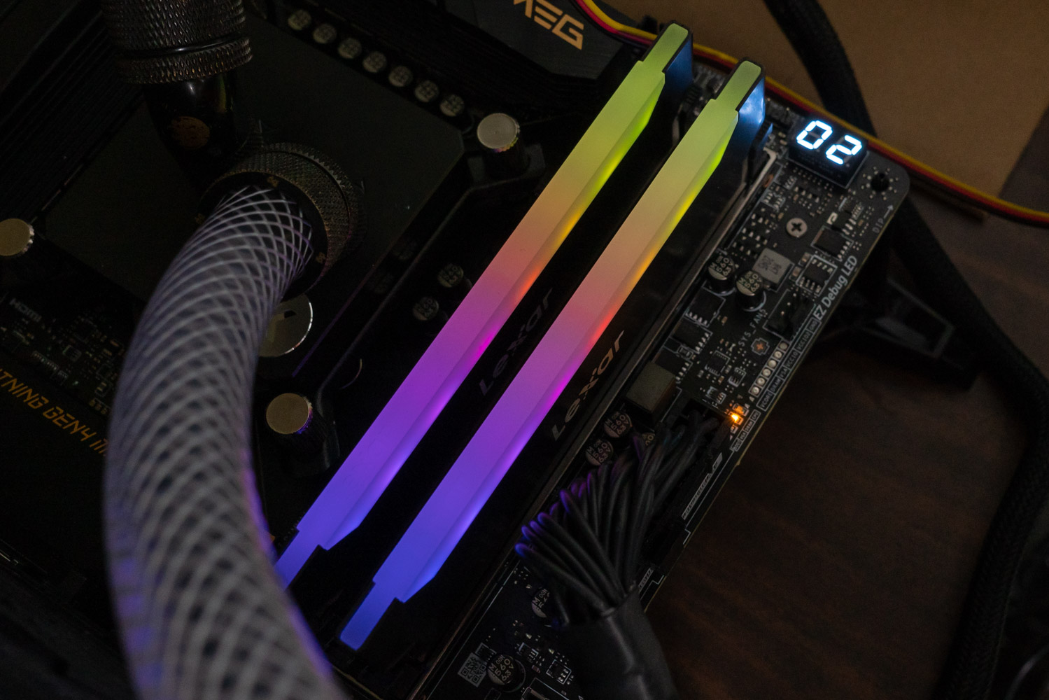 Lexar Hades OC RGB DDR4-3600 2x 16 GB Review - Test System Setup ...