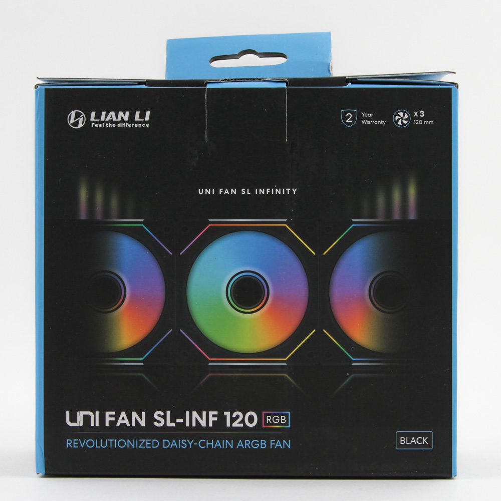 LIAN LI UNI FAN SL INFINITY 120 Review - Infinite RGB! - Packaging