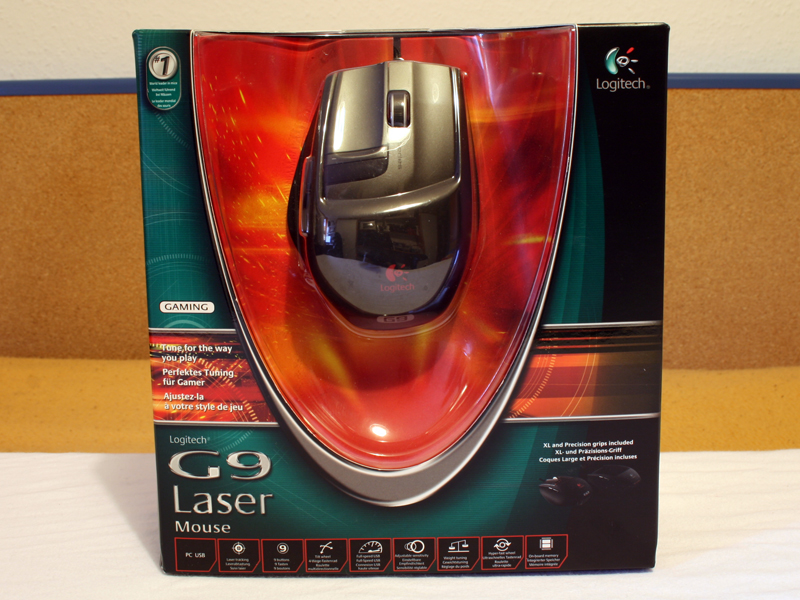 ignorere Redaktør forår Logitech G9 Laser Mouse Review - Packaging & Contents | TechPowerUp