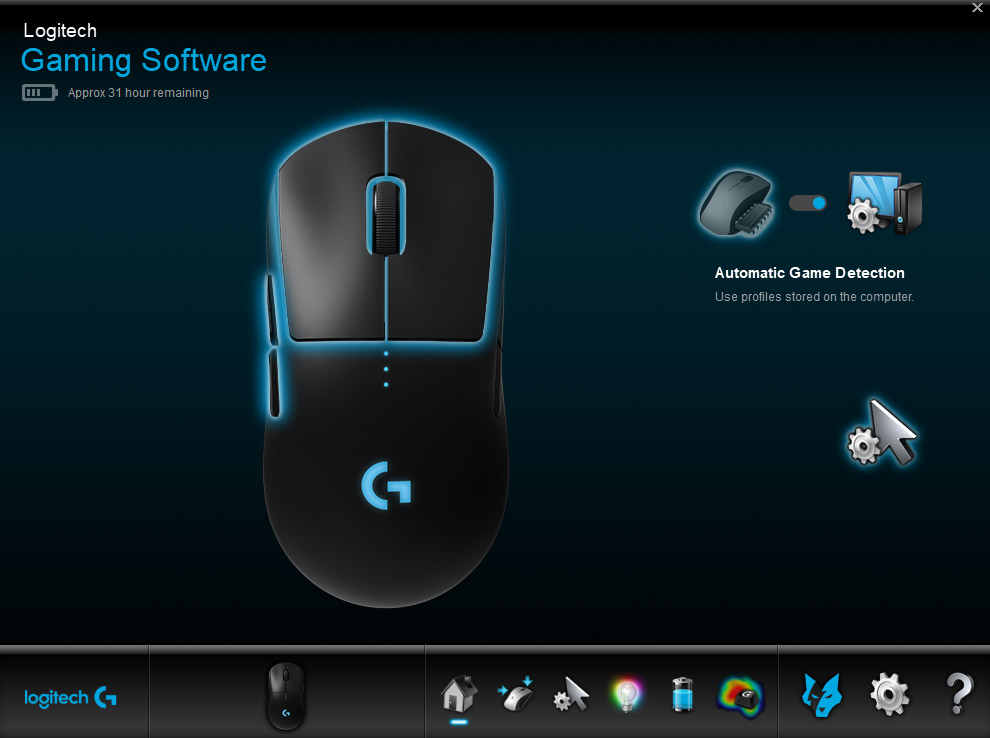 Logitech PRO Gaming Mouse - Software & TechPowerUp