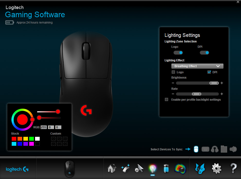 Logitech PRO Gaming Mouse - Software & TechPowerUp