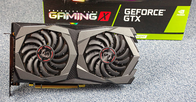 MSI GeForce GTX 1660 Super Gaming X Review - Temperatures & Fan 