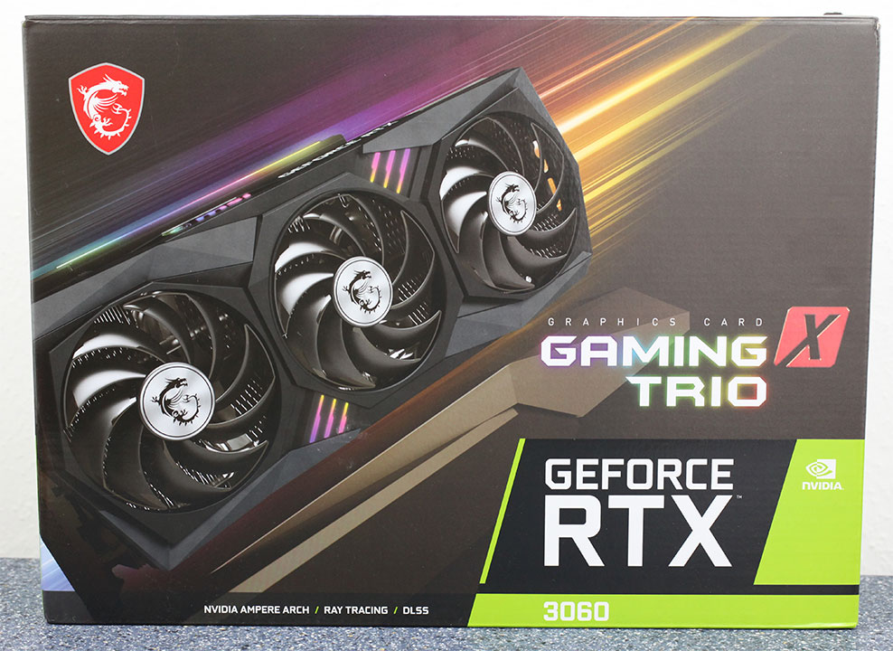 MSI GeForce RTX 3060 Gaming X Trio Review - Pictures & Teardown 