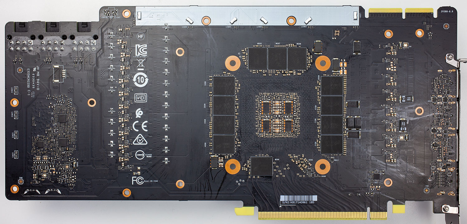 MSI GeForce RTX 3090 Gaming X Trio Review - Circuit Board Analysis
