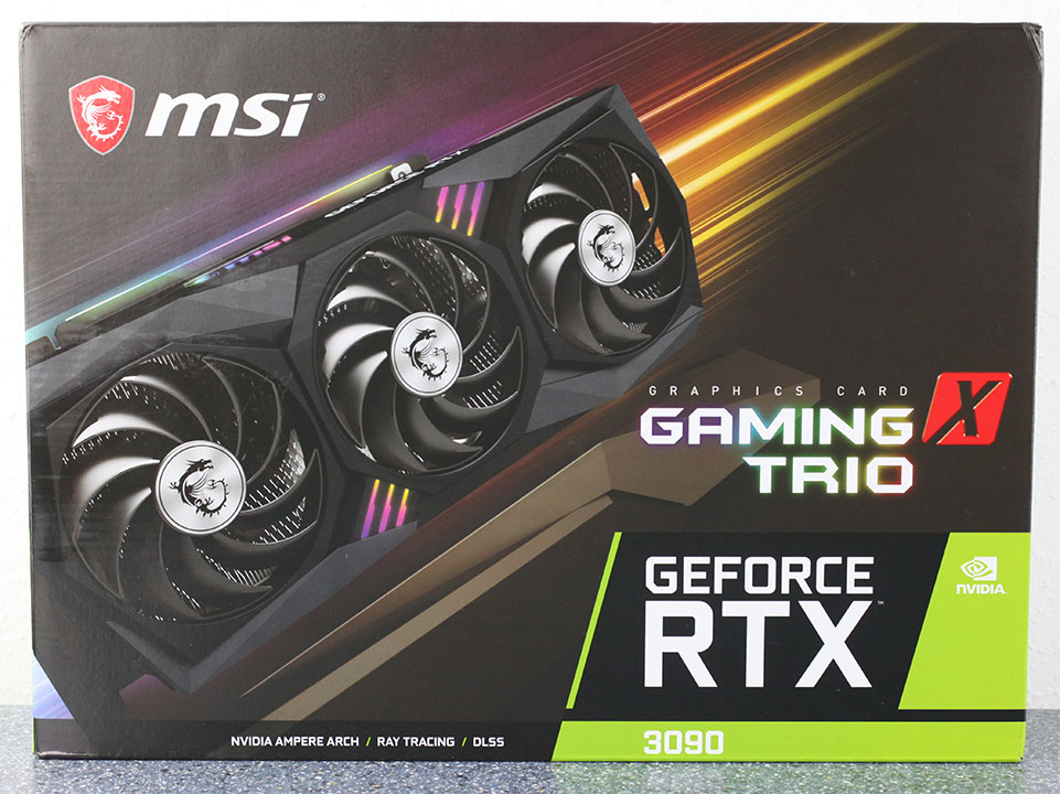 MSI GeForce RTX 3090 Gaming X Trio Review - Pictures & Teardown 