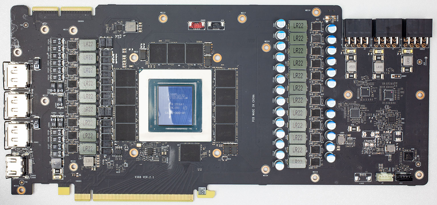 MSI GeForce RTX 3090 Suprim X Review - Circuit Board Analysis