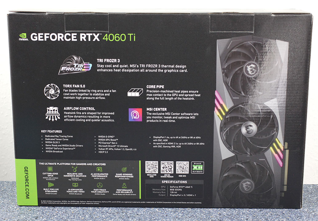 MSI GeForce RTX 4060 Gaming X Review - Pictures & Teardown