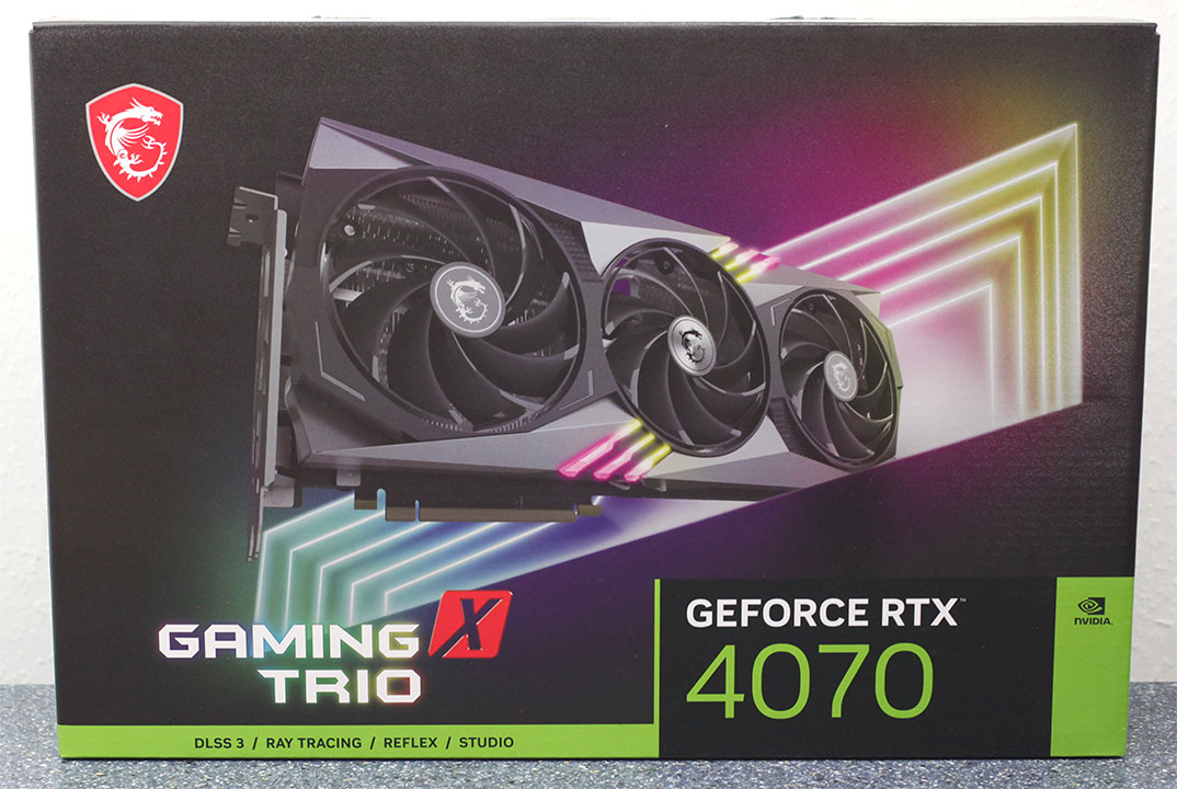 MSI GeForce RTX™ 4070 Ti GAMING X TRIO 12G