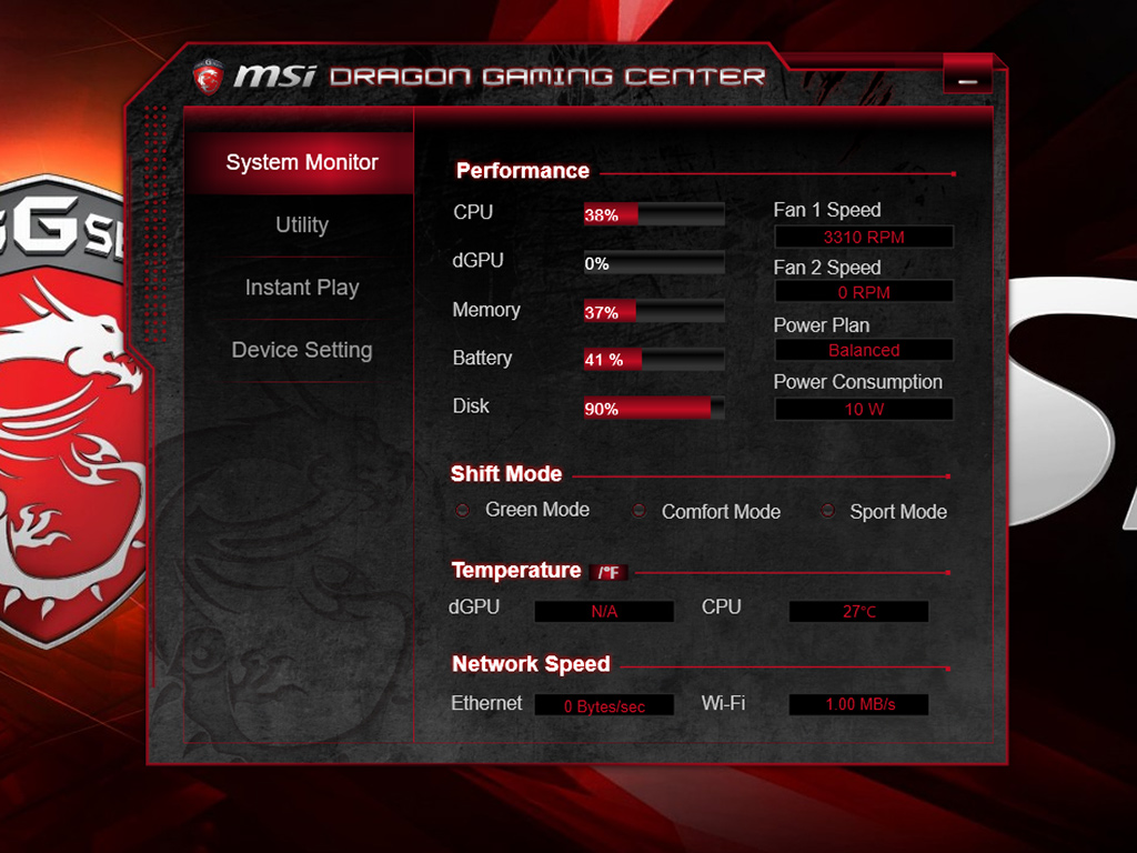 Msi Dragon Center Extreme Performance