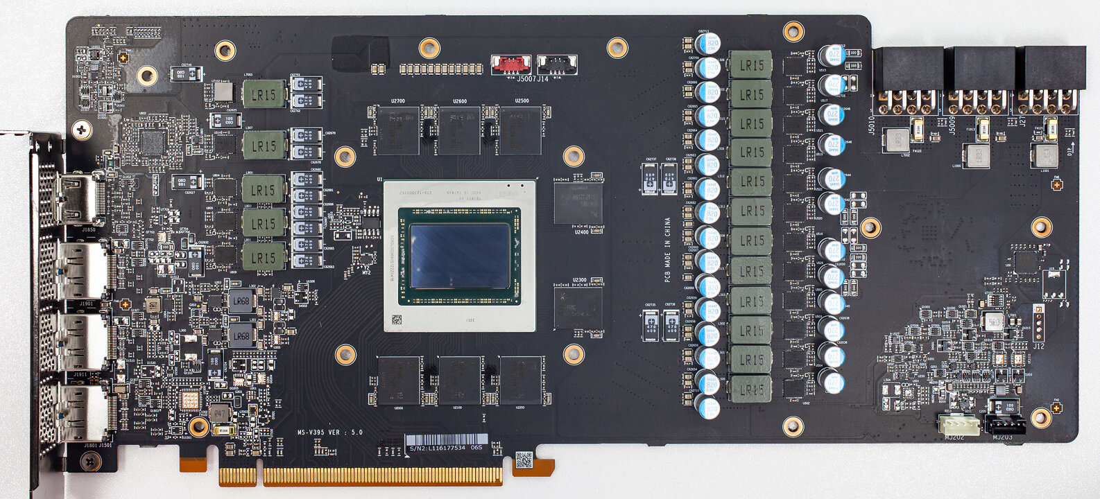 MSI Radeon RX 6900 XT Gaming X Trio Review Circuit Board Analysis  TechPowerUp