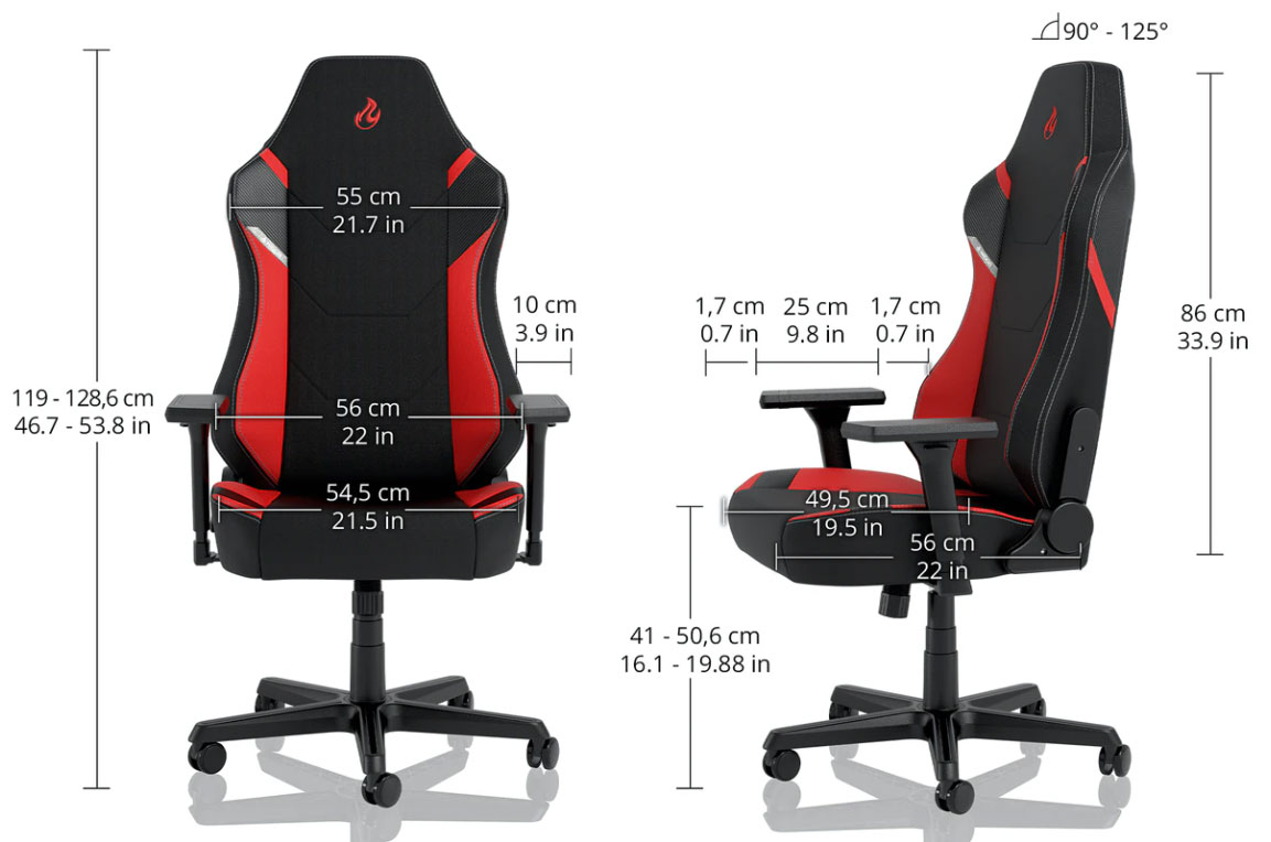 Nitro Concepts X1000 Gaming Chair Review Affordable And Very Comfortable A Closer Look Techpowerup