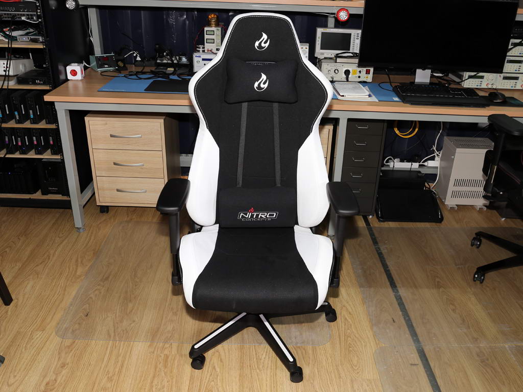 Nitro Concepts Series S300 Gaming Chair Review Usage Experience Accessories Techpowerup